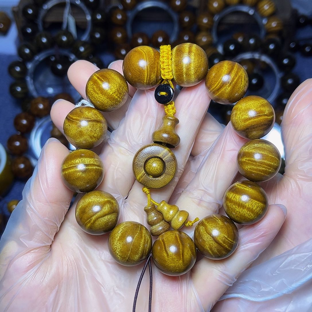 手串/手链楠木（金丝楠）1.8枯木闪电