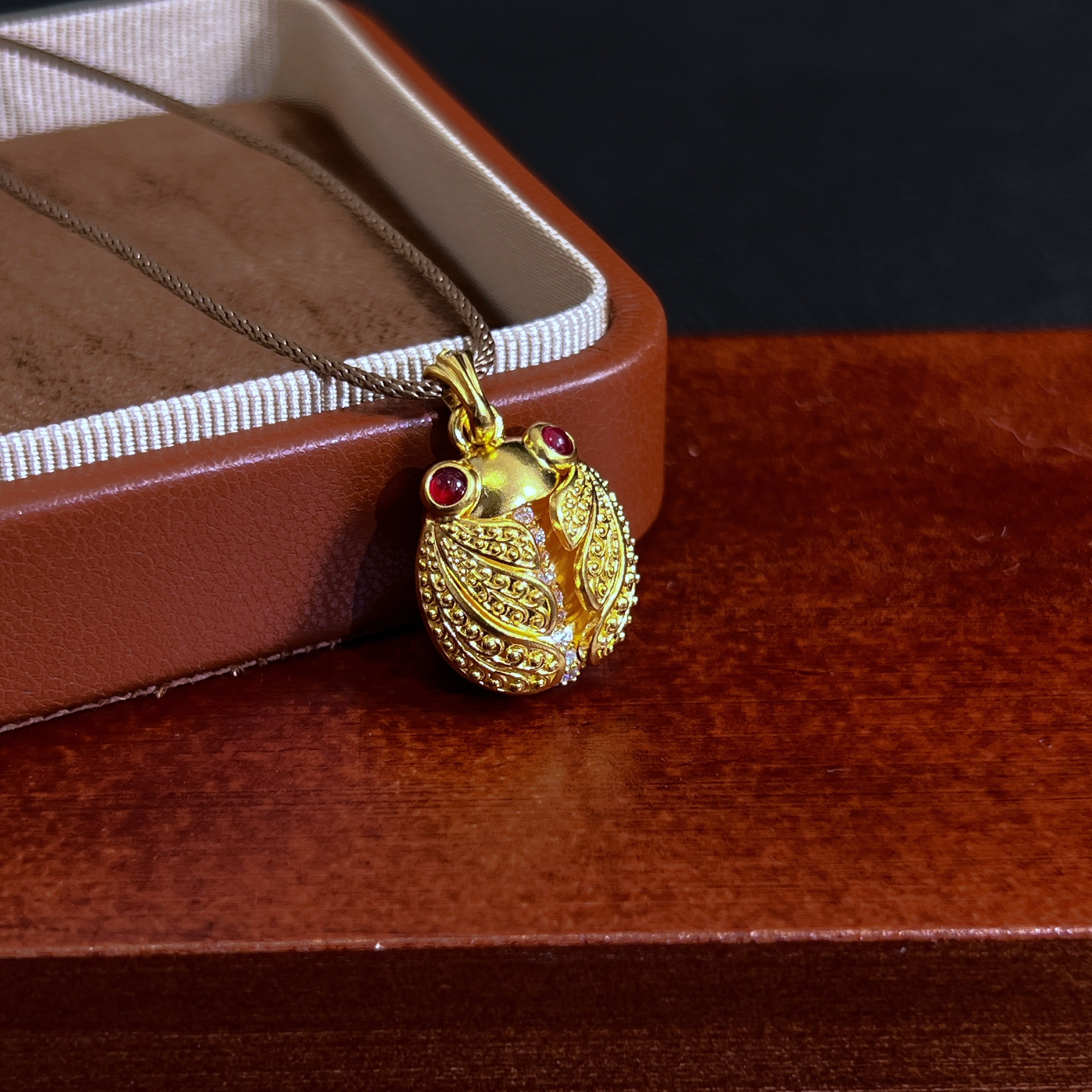 【定制颈饰】足金 浮光跃金 专拍链接