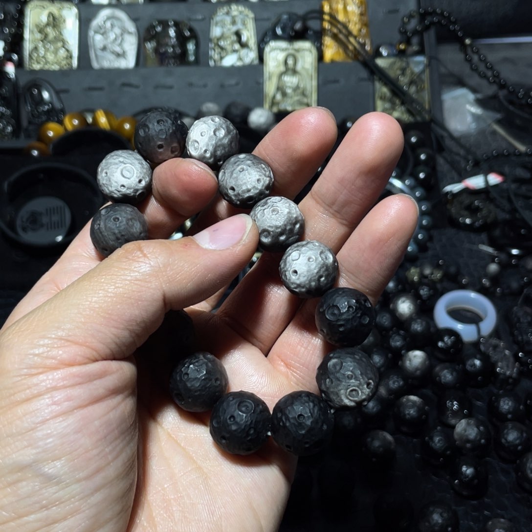 黑曜岩珠宝奇石未镶嵌?****⁷