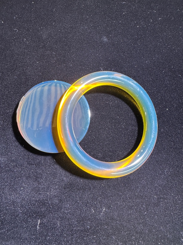 天然高净水天空蓝珠宝收藏佳品