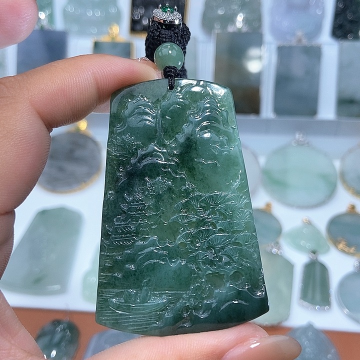 翡翠吊坠(不含链)未镶嵌