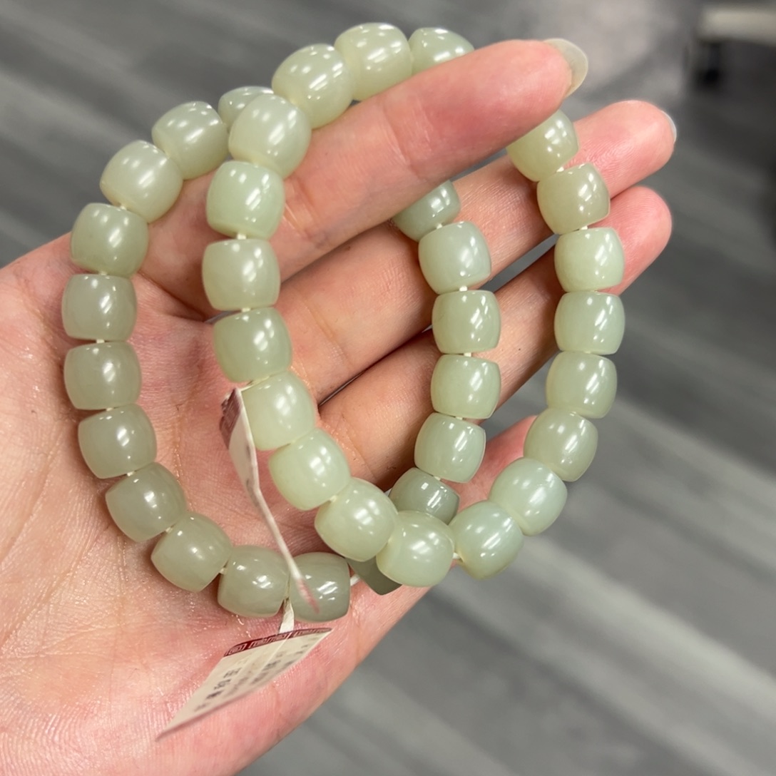 和田玉（糖玉）未镶嵌手链