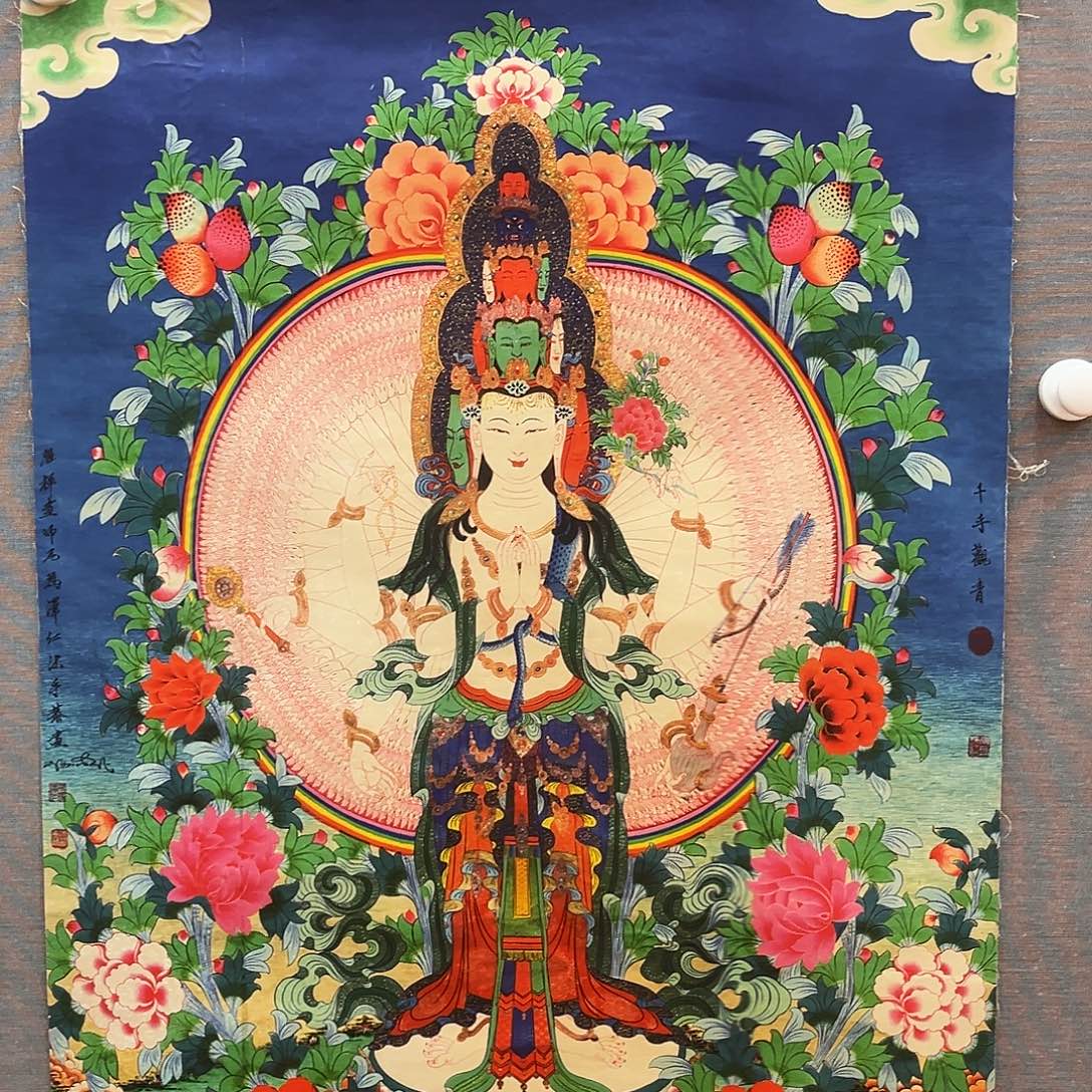 卷轴画唐卡精品原作