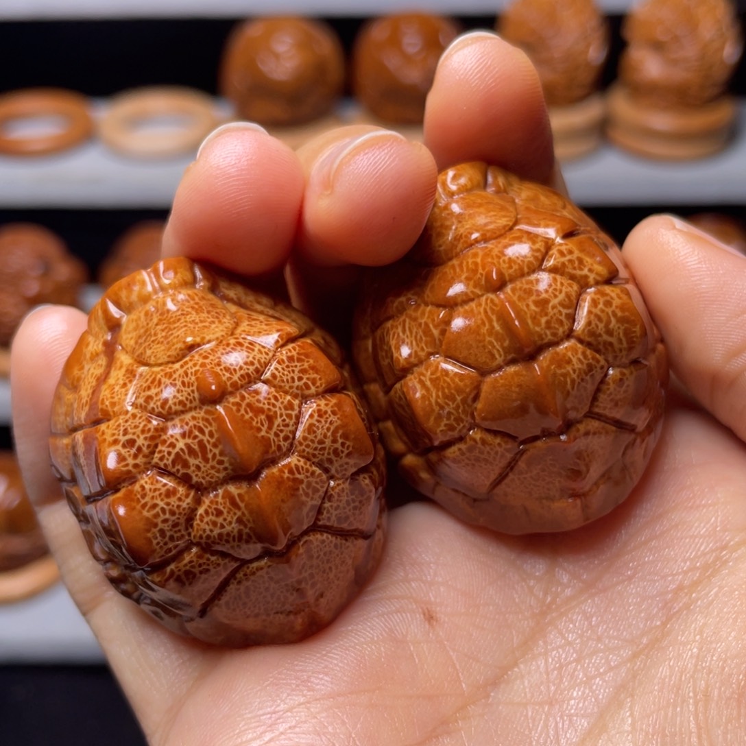 吊坠橄榄核龙脊富甲手球3.2