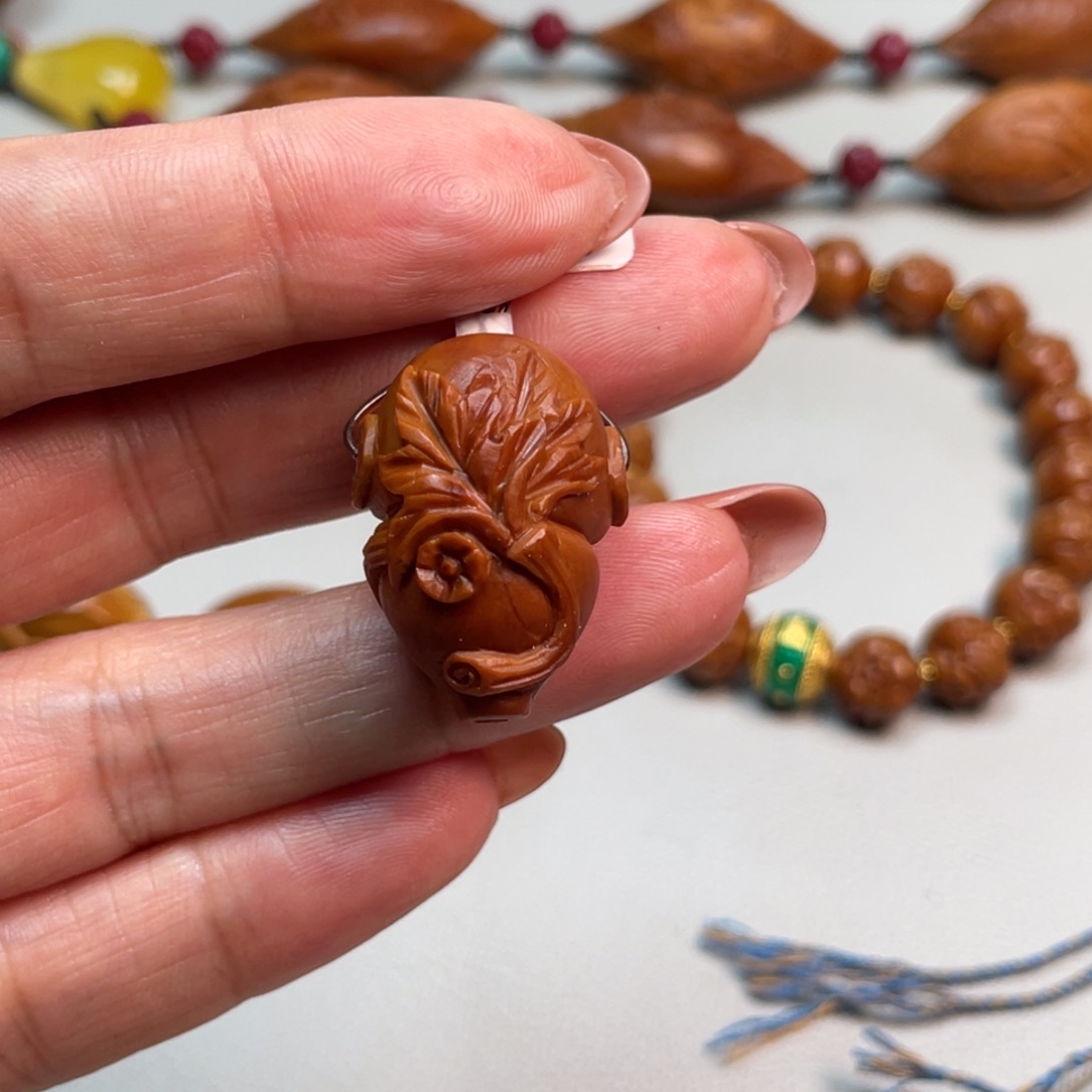 橄榄核吊坠葫芦三通