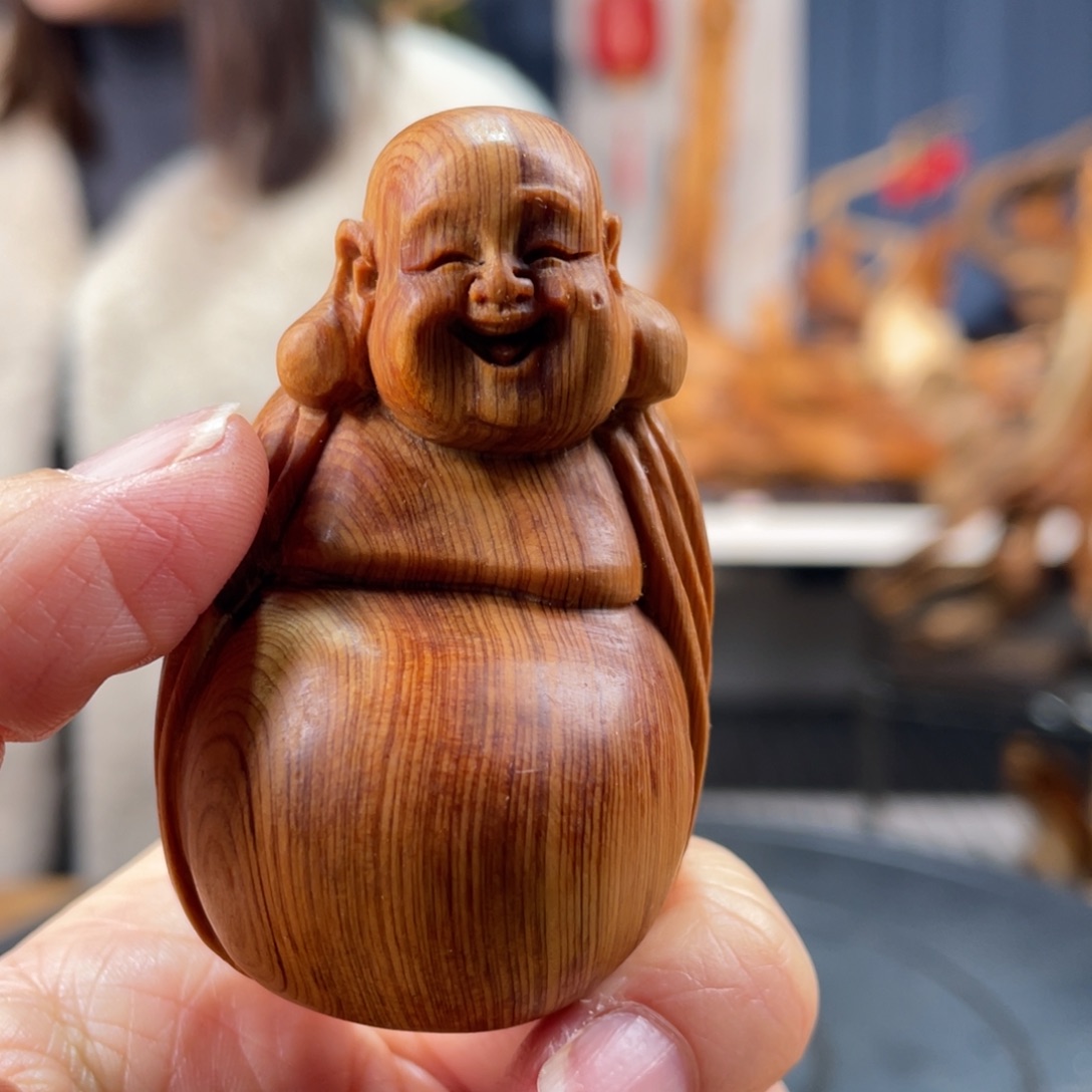 柏木（崖柏）手把件