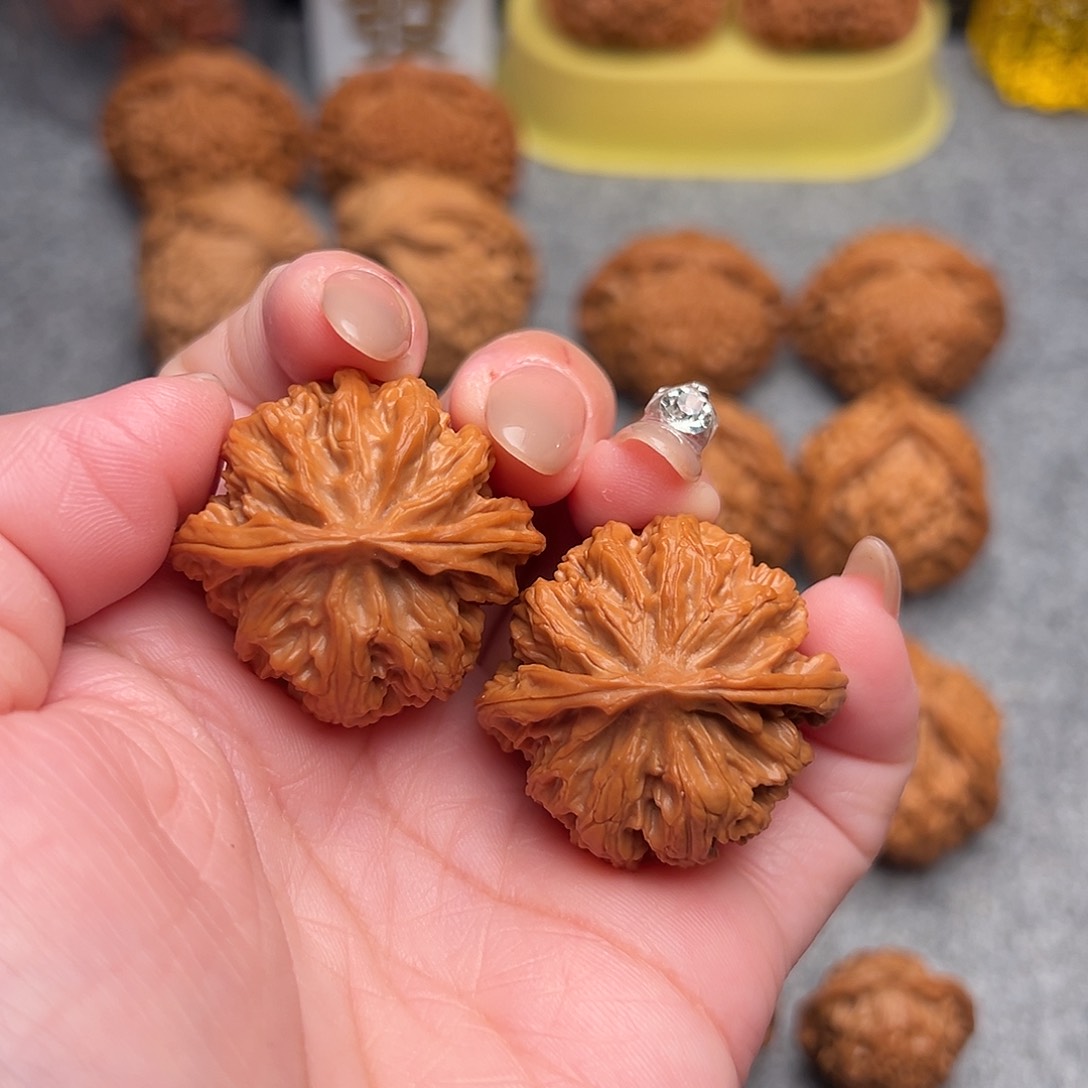 把件文玩核桃阿****拉精品苹果38全品