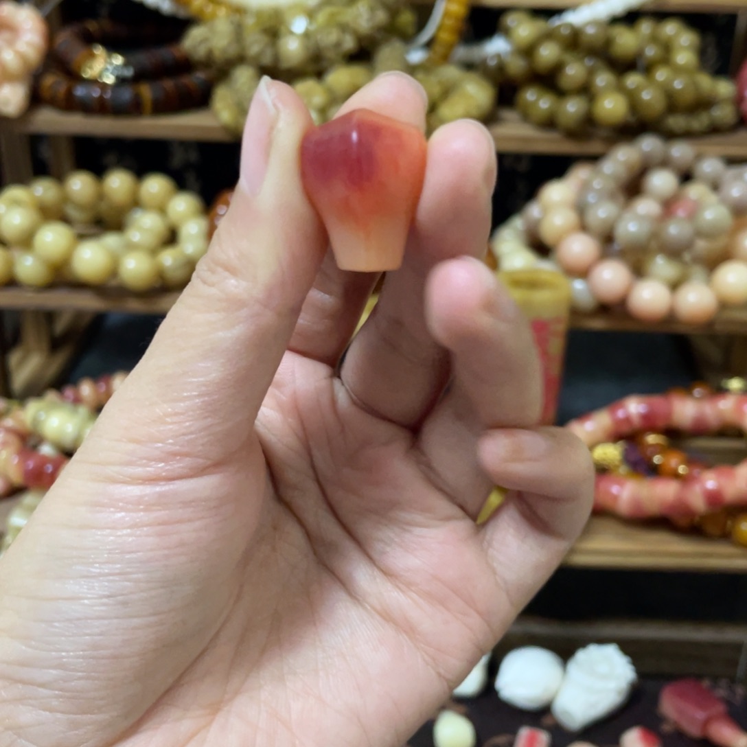 天***眼手串/手链驼骨沁血鲨鱼背三通➕单珠