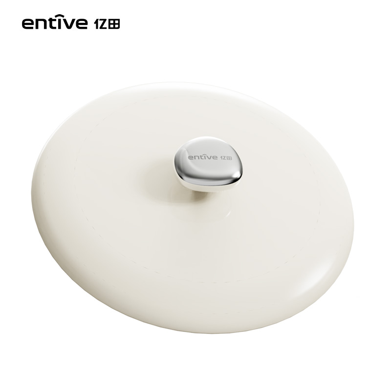 entive/亿田锅盖炒锅不粘锅无涂层钛炒锅大尺寸专用官方原装正品