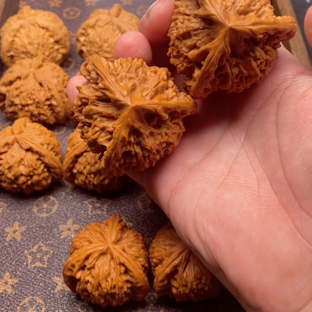 文玩核桃吊坠远*官帽精修48尺