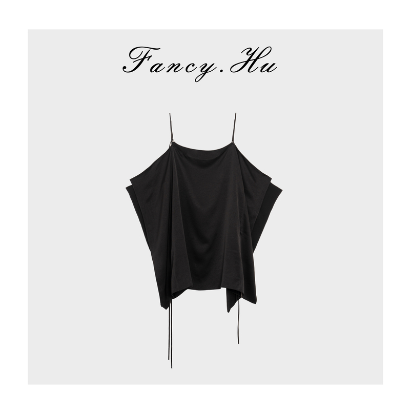 【Fancy.Hu】三醋酸吊带 进口三醋酯缎面时尚吊带FG260177