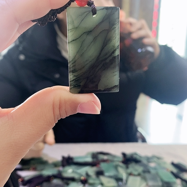 密玉（石英质玉）手链未镶嵌