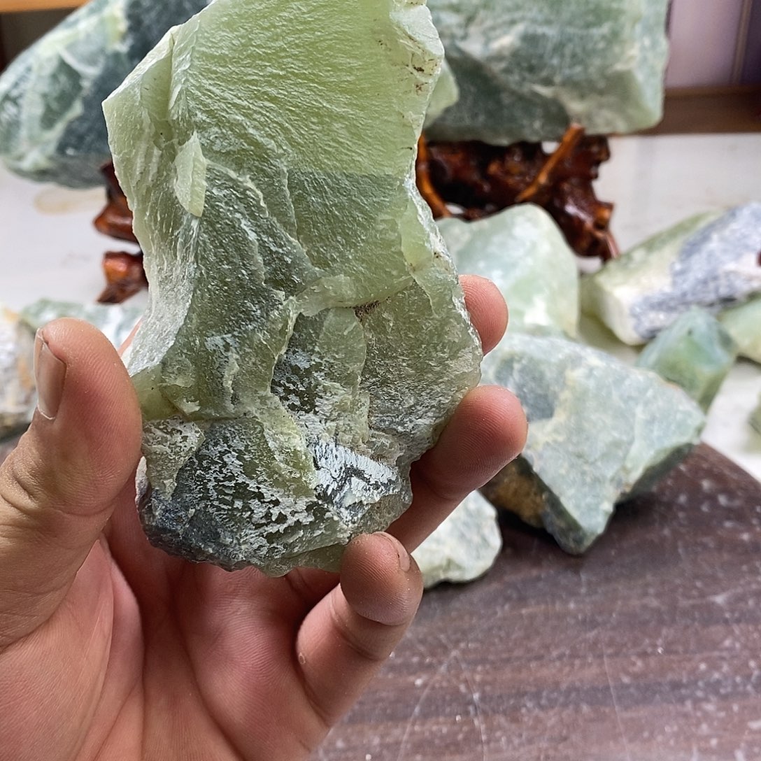蛇纹石玉合金珠宝奇石