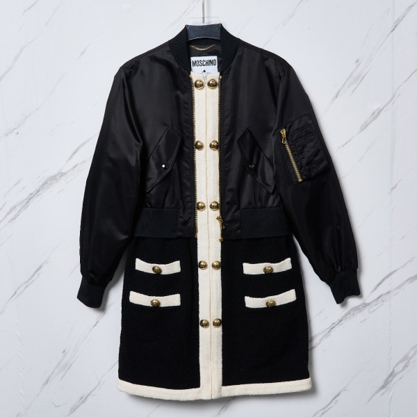 妃鱼/莫斯奇诺/羊皮/剪羊毛/外套/未使用/琰二16