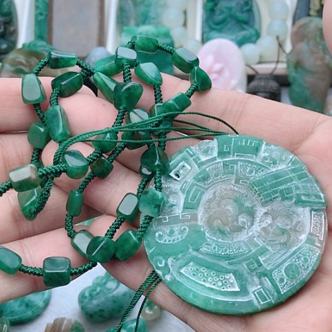 未镶嵌独山玉吊坠(不含链)凤*凰