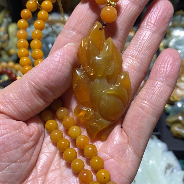 岫玉岫玉吊坠未镶嵌