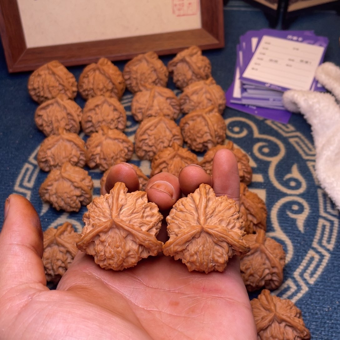 把件文玩核桃排***叔盘山42