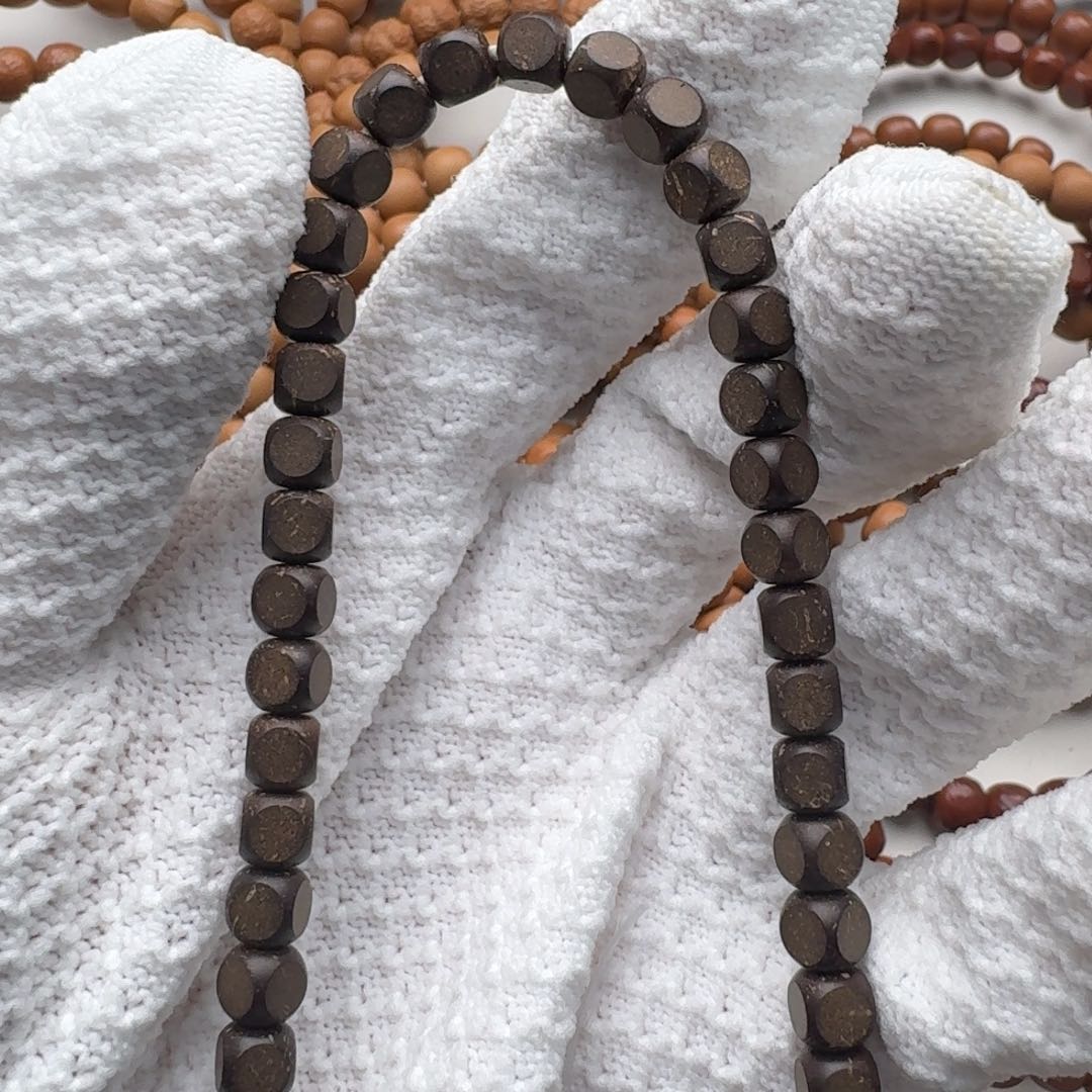 猴头核桃手串椰蒂六方5.9