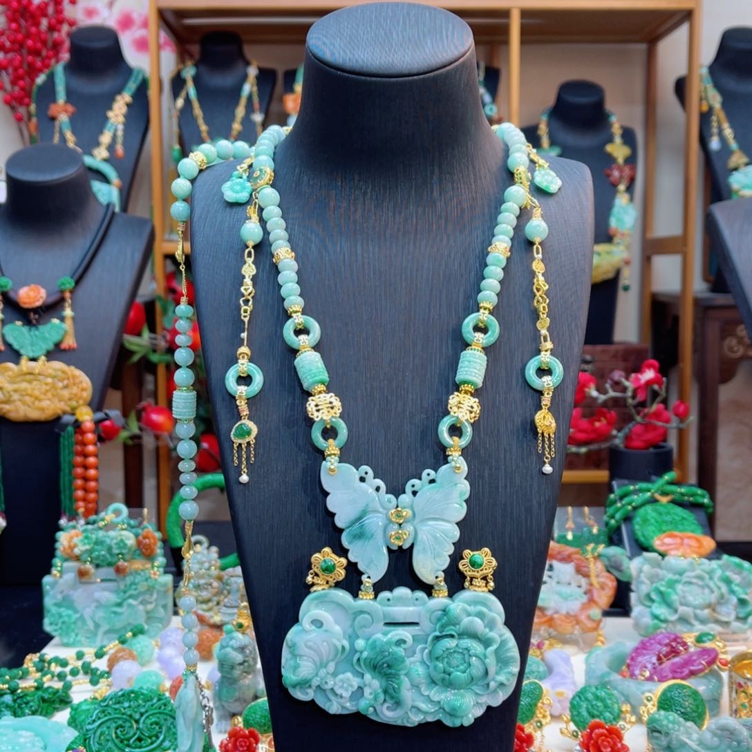 翡翠颈饰合金48小时鉴赏期