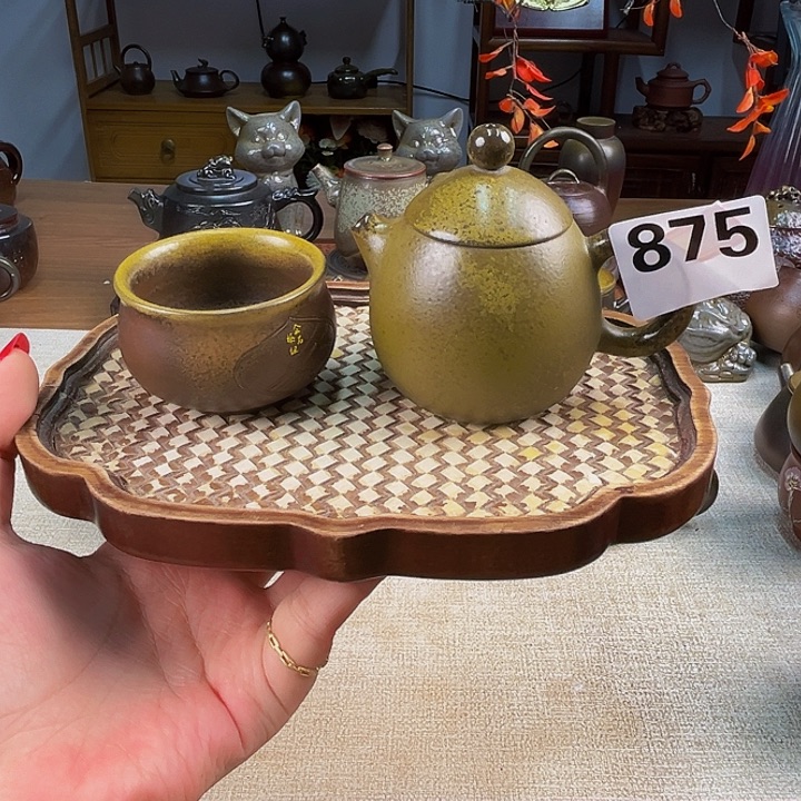 柴燒壺泡茶香柴燒壺