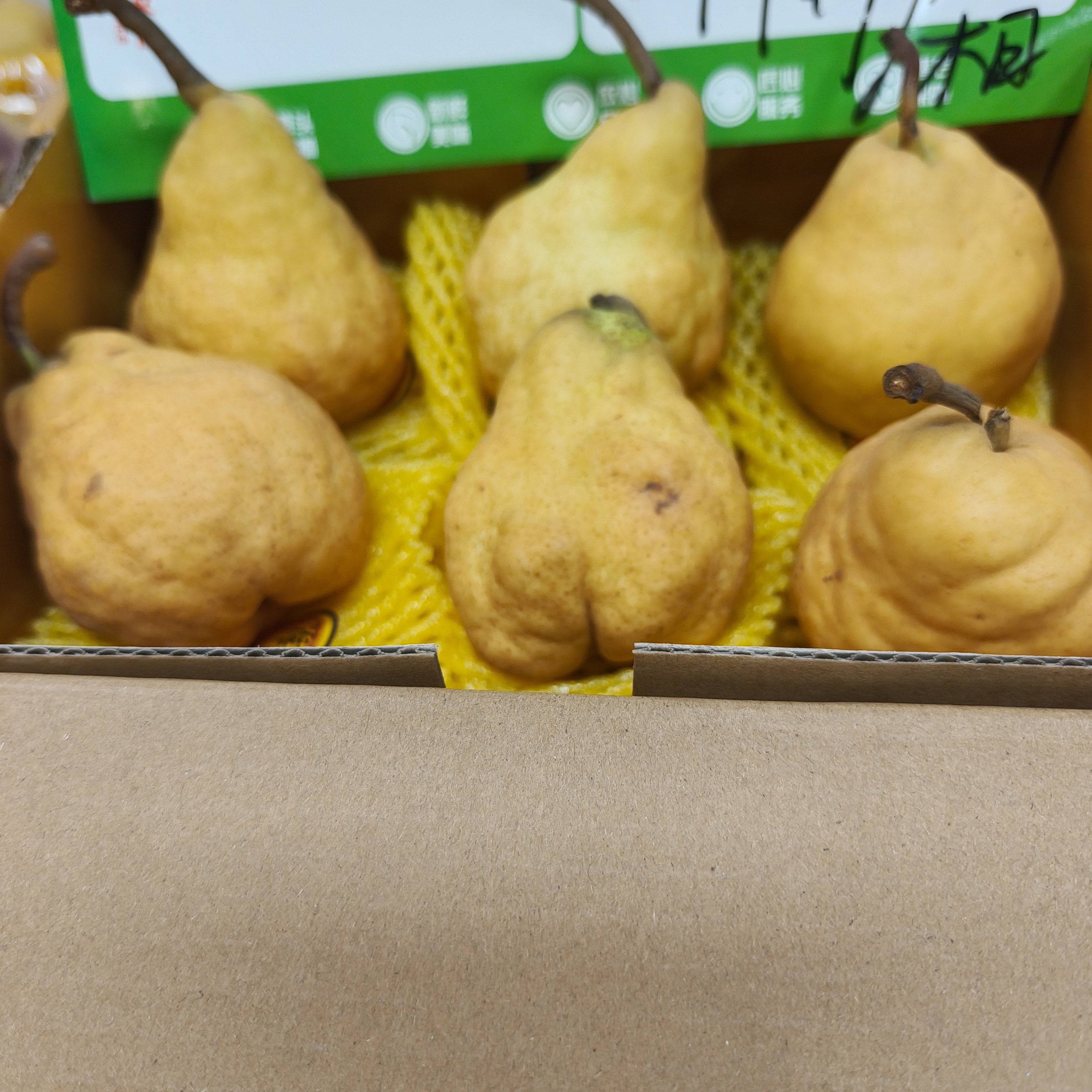 丑梨新鲜当季水果软糯多汁香甜可口山东特产一箱3斤左右