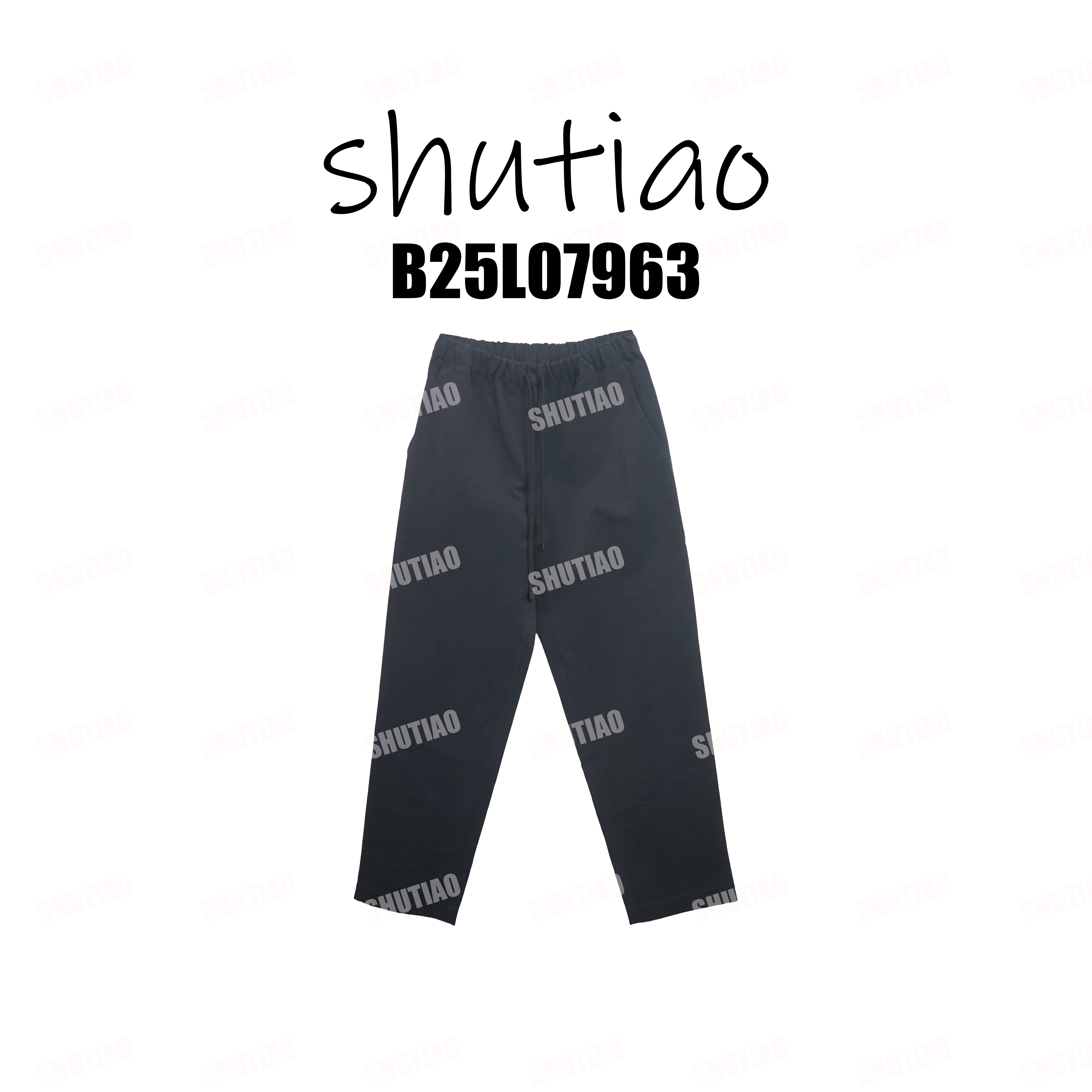 【SHUTIAO】2025冬季：新款小众设计款裤子B25L07963