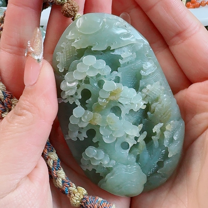 和田玉挂件未镶嵌