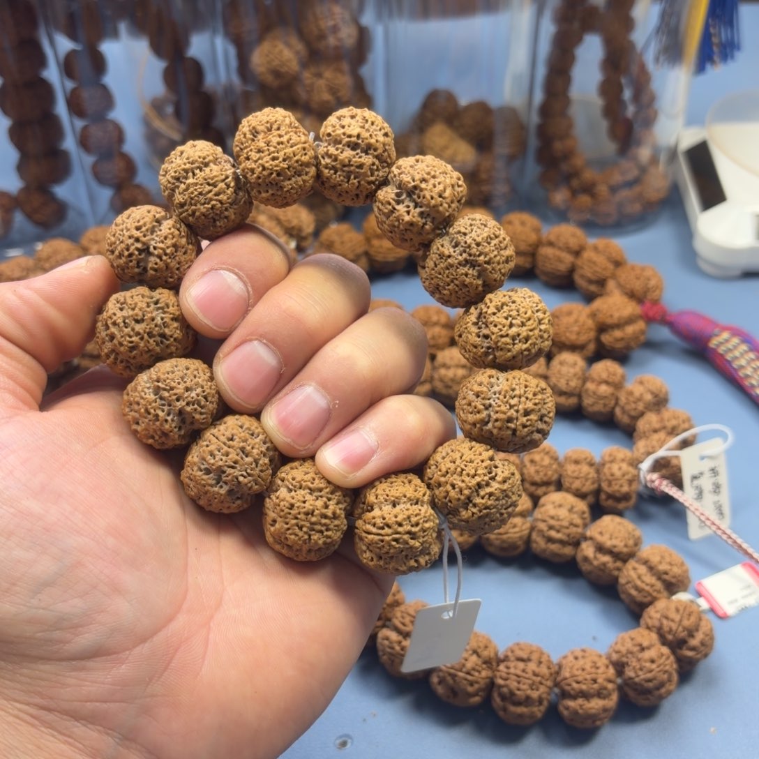 别***K金刚菩提吊坠菠萝蜜头货