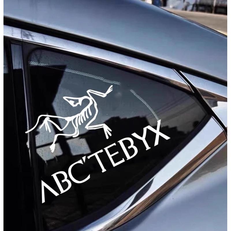 户外防水个性雕刻镂空电动摩托汽车后玻璃个性改装车贴