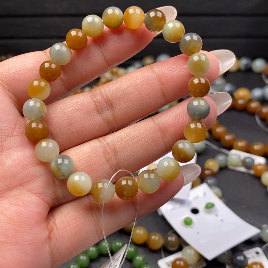 和田玉手串未镶嵌