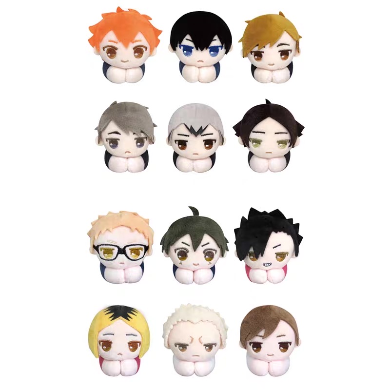 【日谷】排球少年 Q版趴趴 抱手夹子 玩偶系列（默认代拆）正版