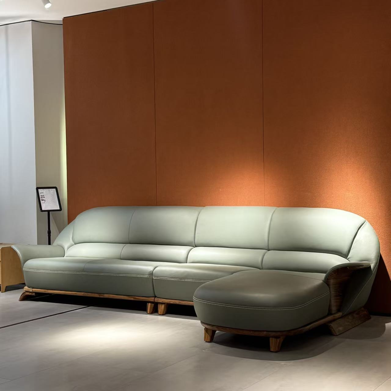 JQ9109转角沙发364*94*89（左贵妃）