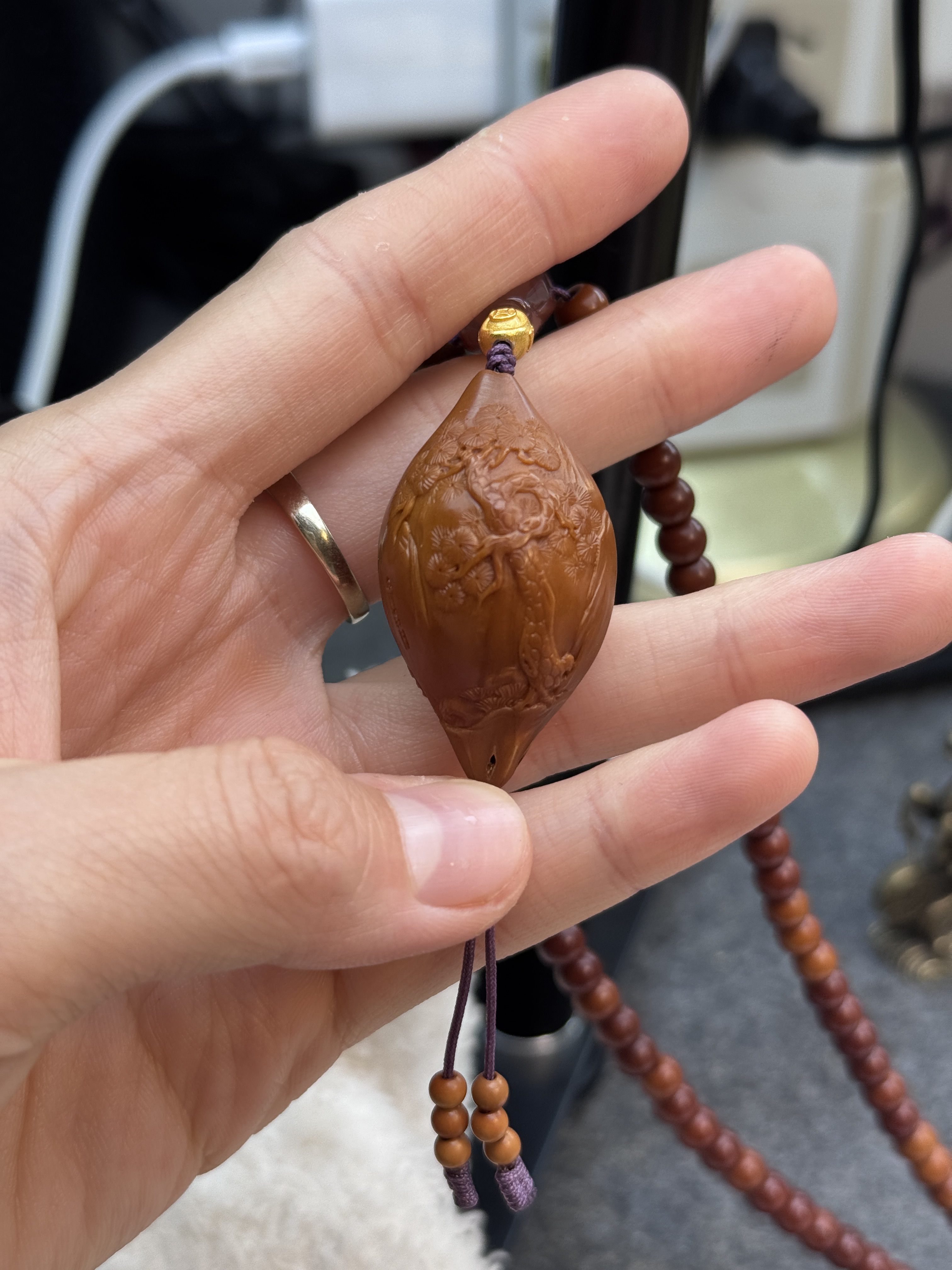 橄榄核雕刻单子福利