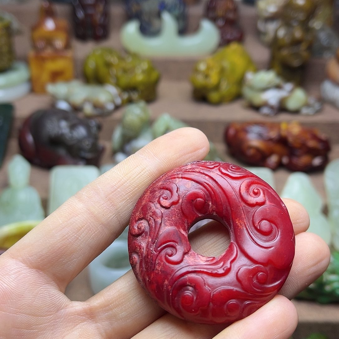 白玉菩提吊坠29。。