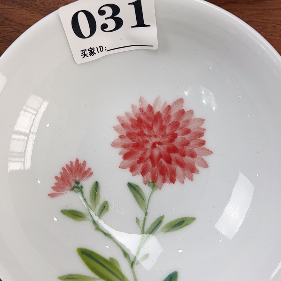 瓷片景德镇陶瓷手工手绘制作