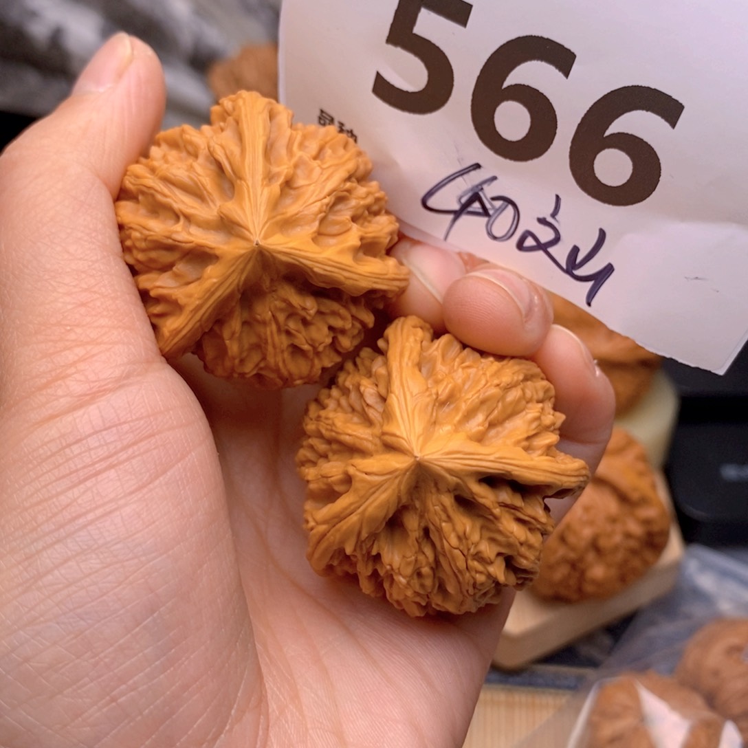 文玩核桃把件566号40文山