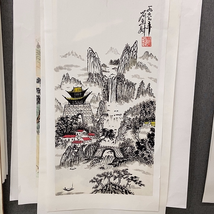 国画手寫手繪作品32