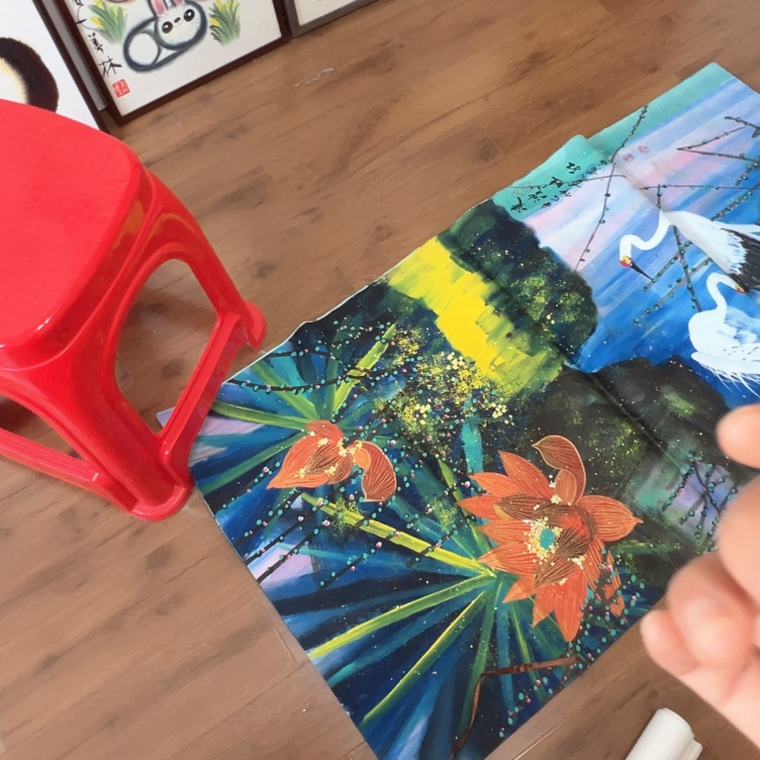 用***4老师作品欣赏作品小