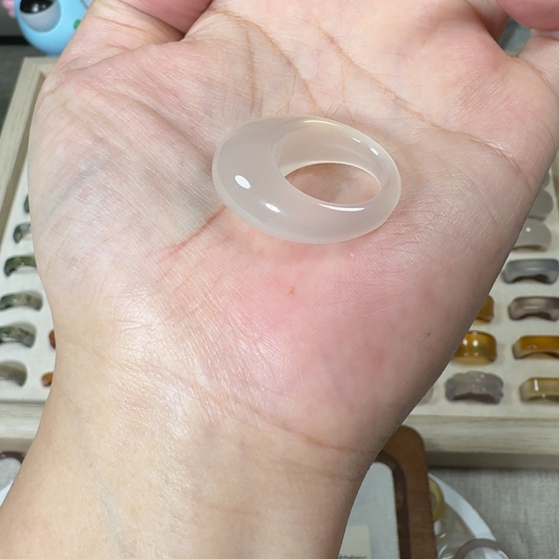 未镶嵌戒指玛瑙/玉髓887港13-14