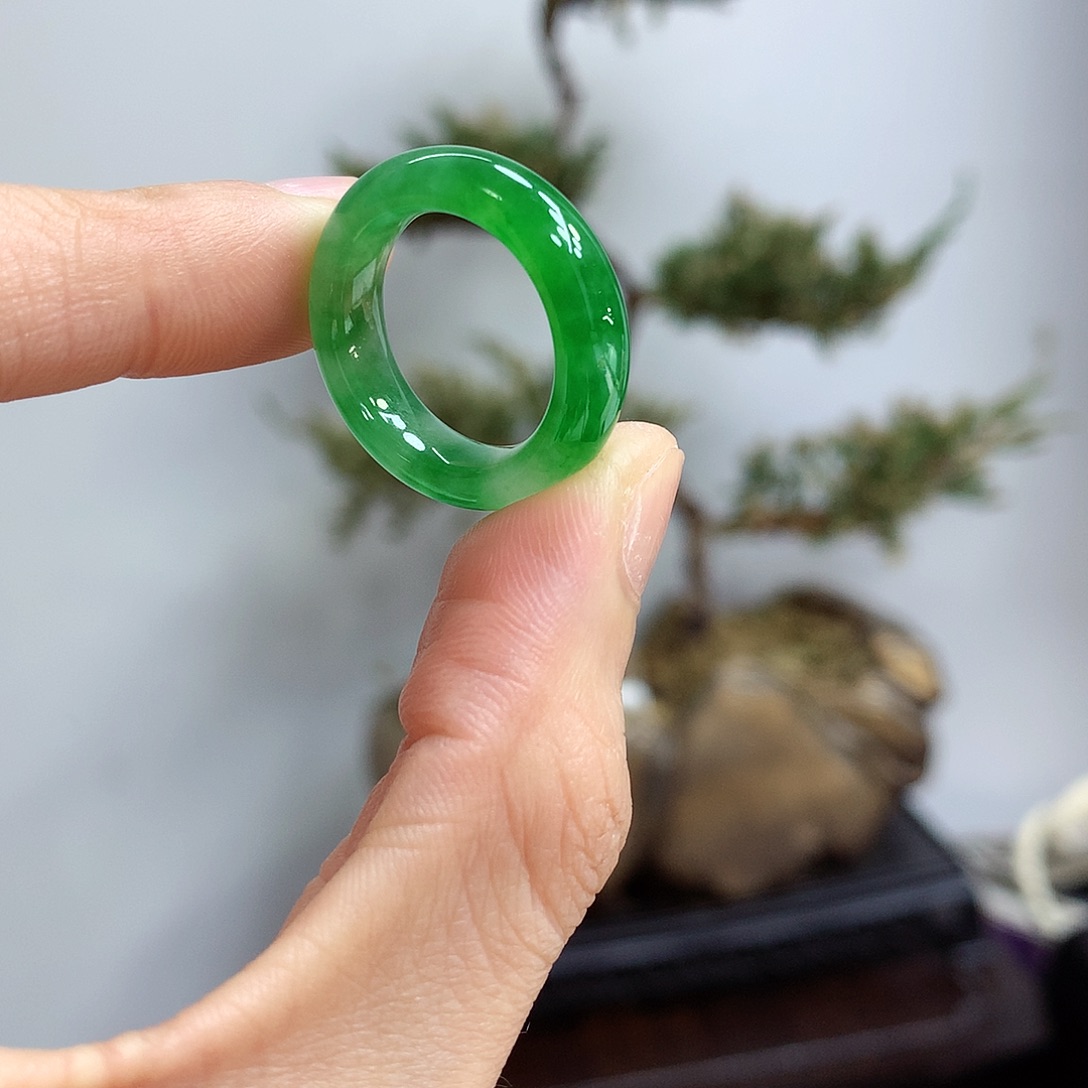 翡翠戒指未镶嵌13号