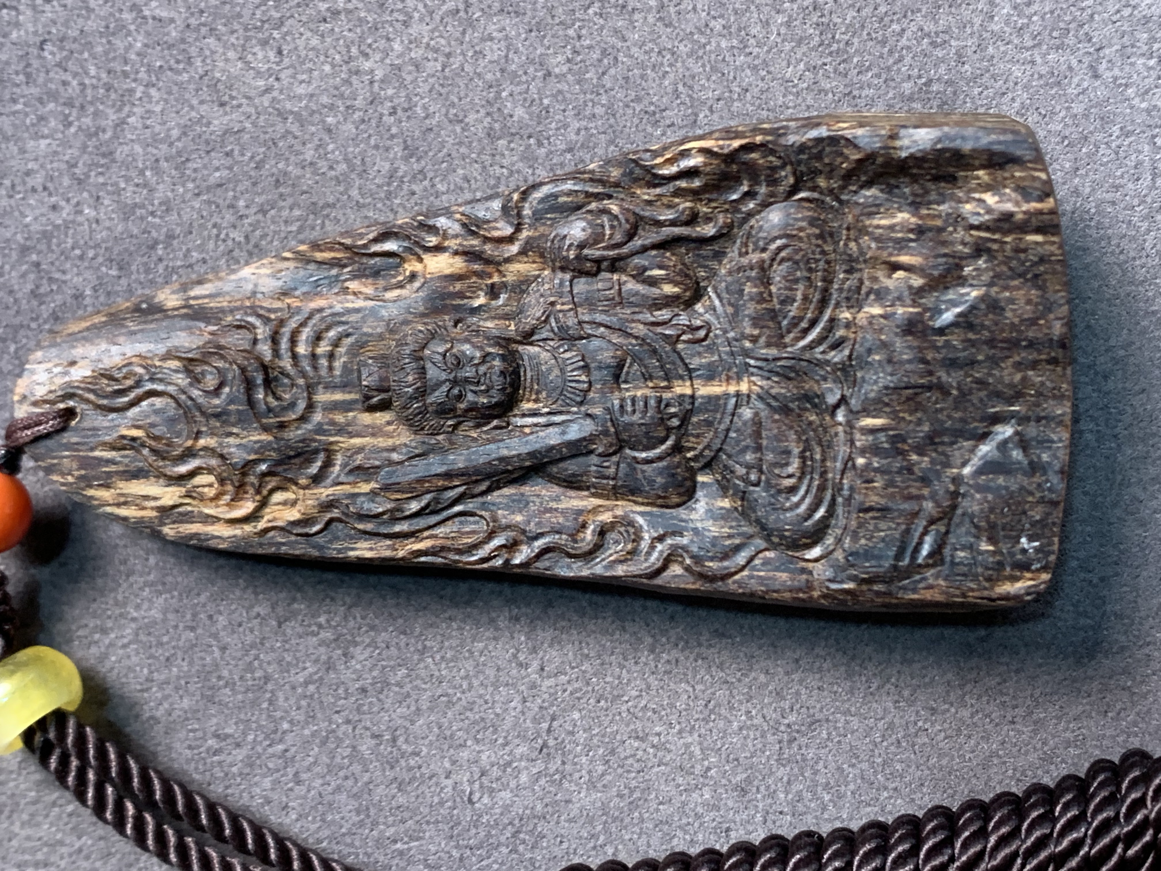 香港沉香沉水级 不动明王收藏级