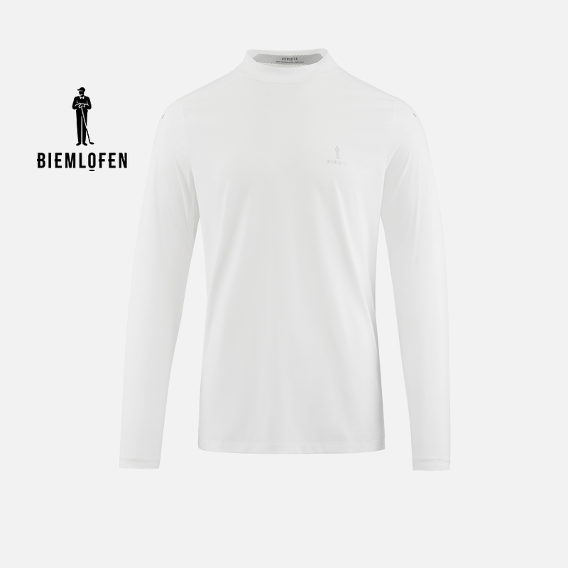 【凉感科技面料】比音勒芬高尔夫2026春新男运动休闲弹力长袖T恤