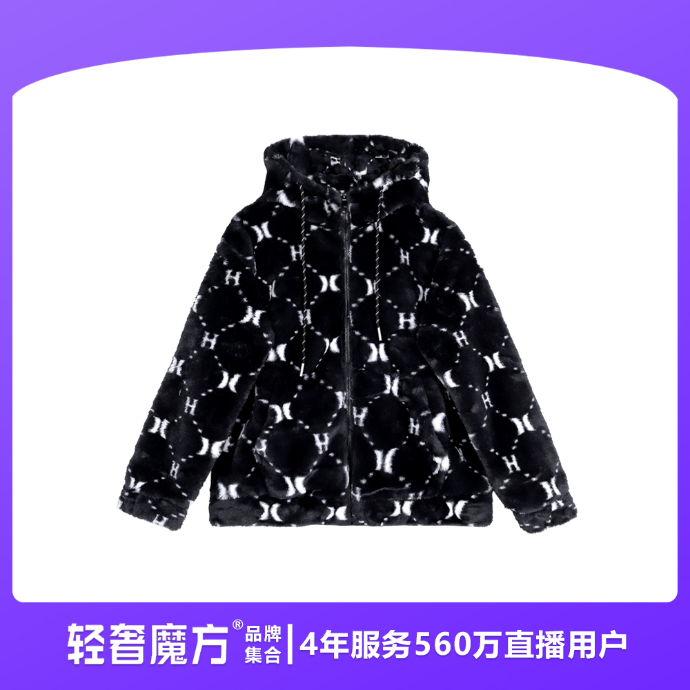 【高奢联名】23新款保暖兔绒连帽卫衣男女SHL117