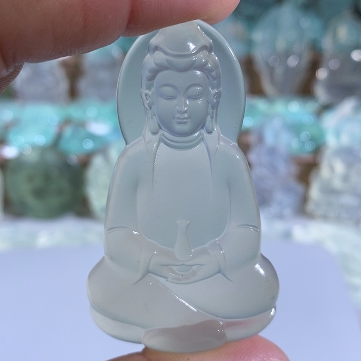 岫玉吊坠未镶嵌吊坠