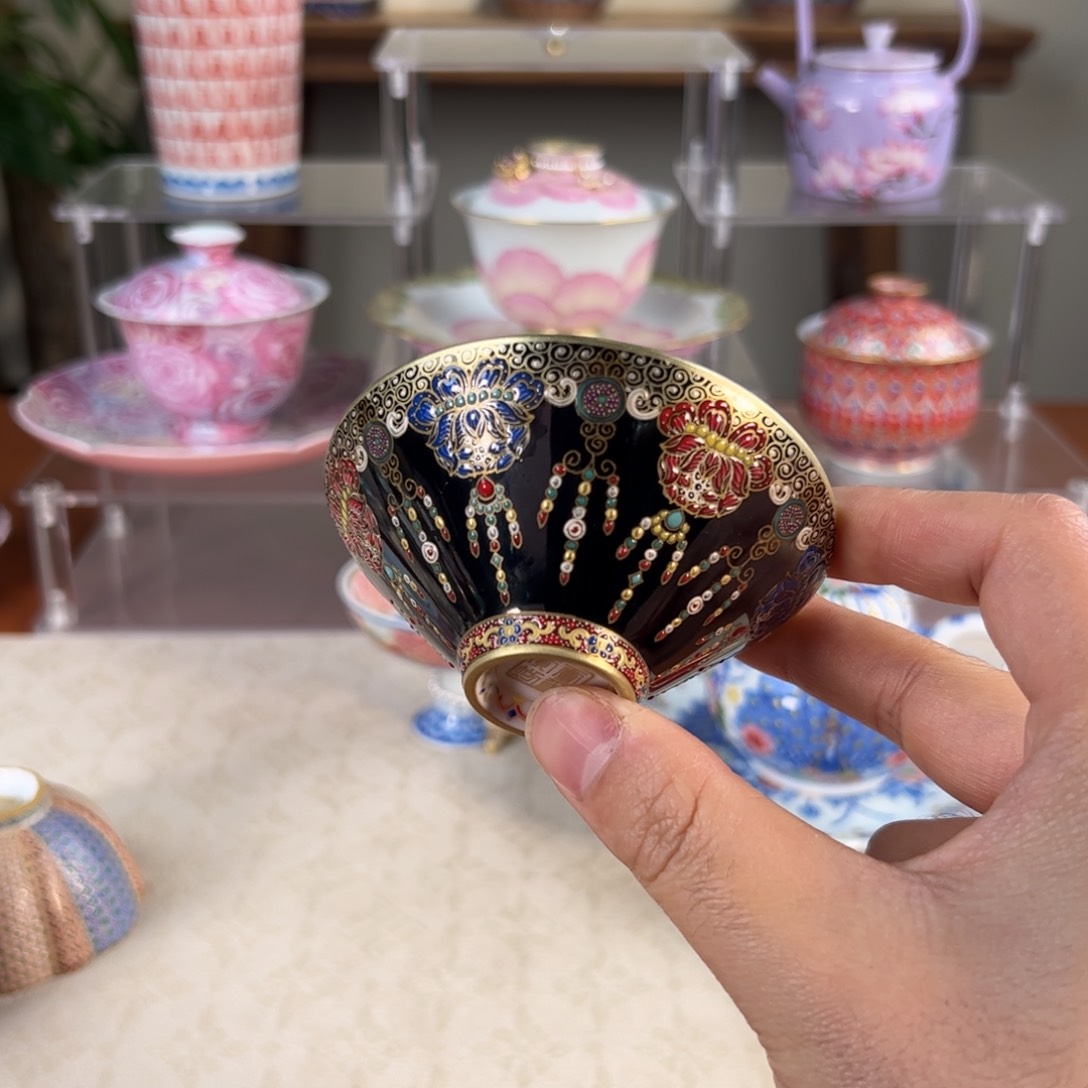 纯手工手绘 高端茶器