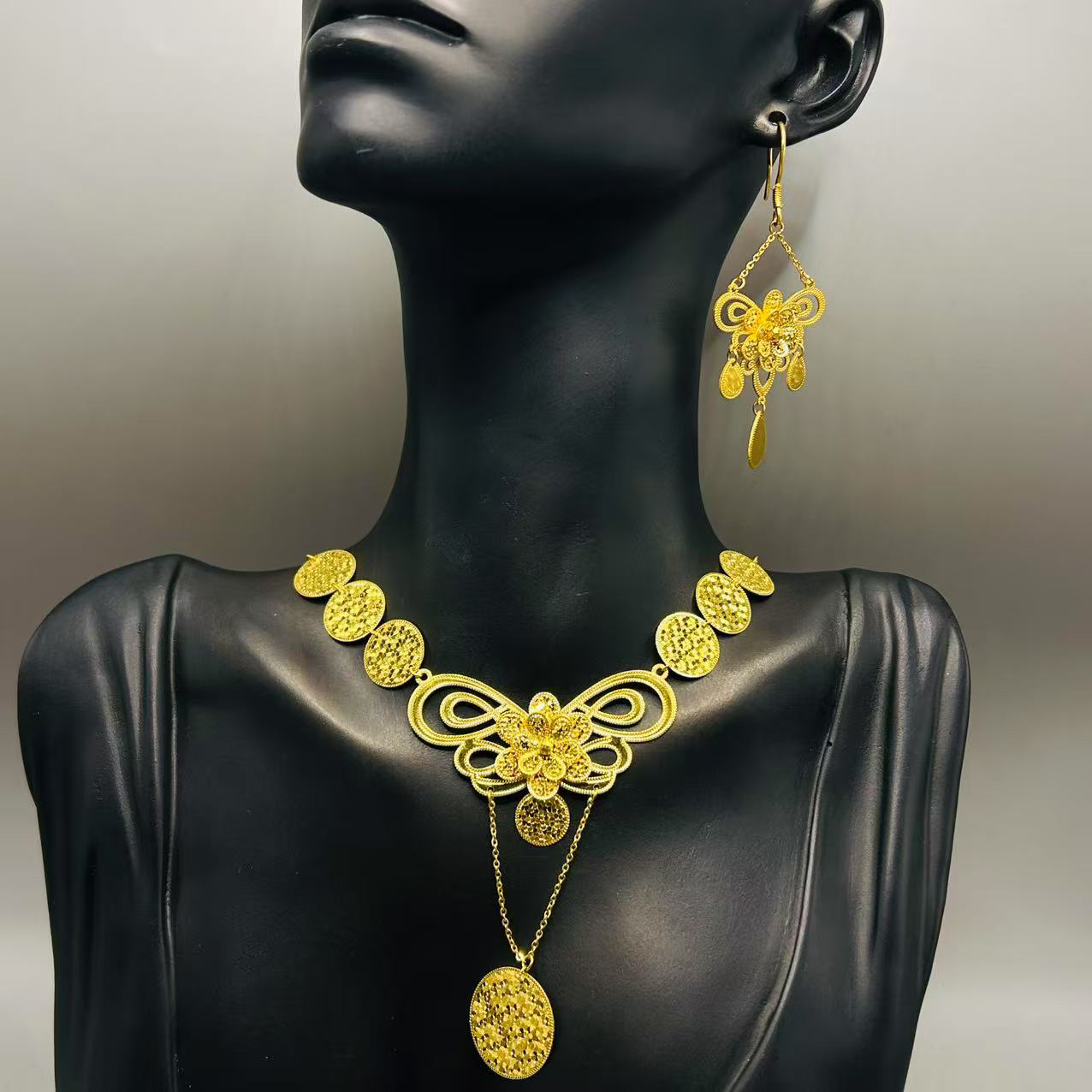 A播 31.56g足金999套链d