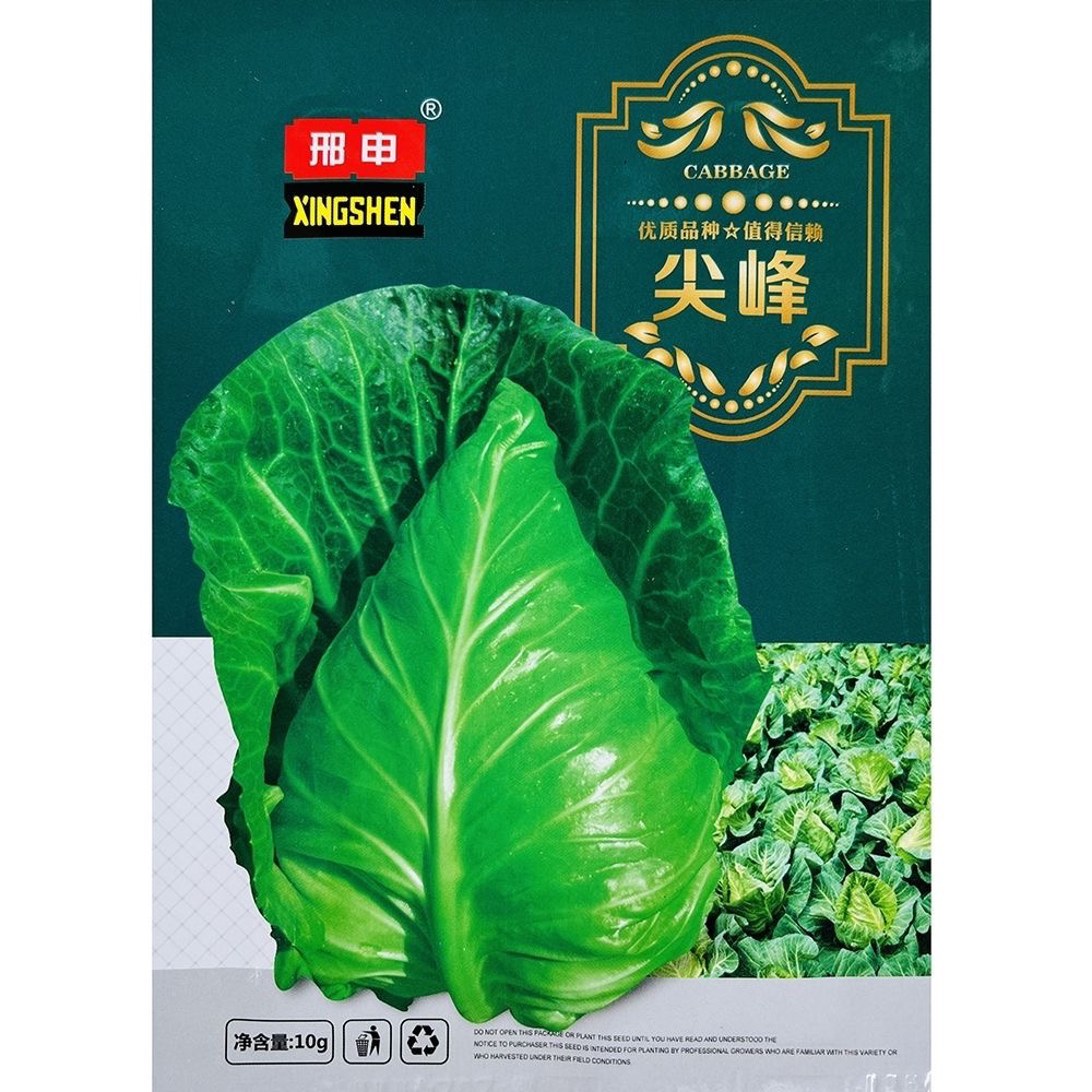 牛心甘蓝菜种子尖包菜卷心菜种子牛心甘蓝春秋播种耐寒蔬菜种子籽