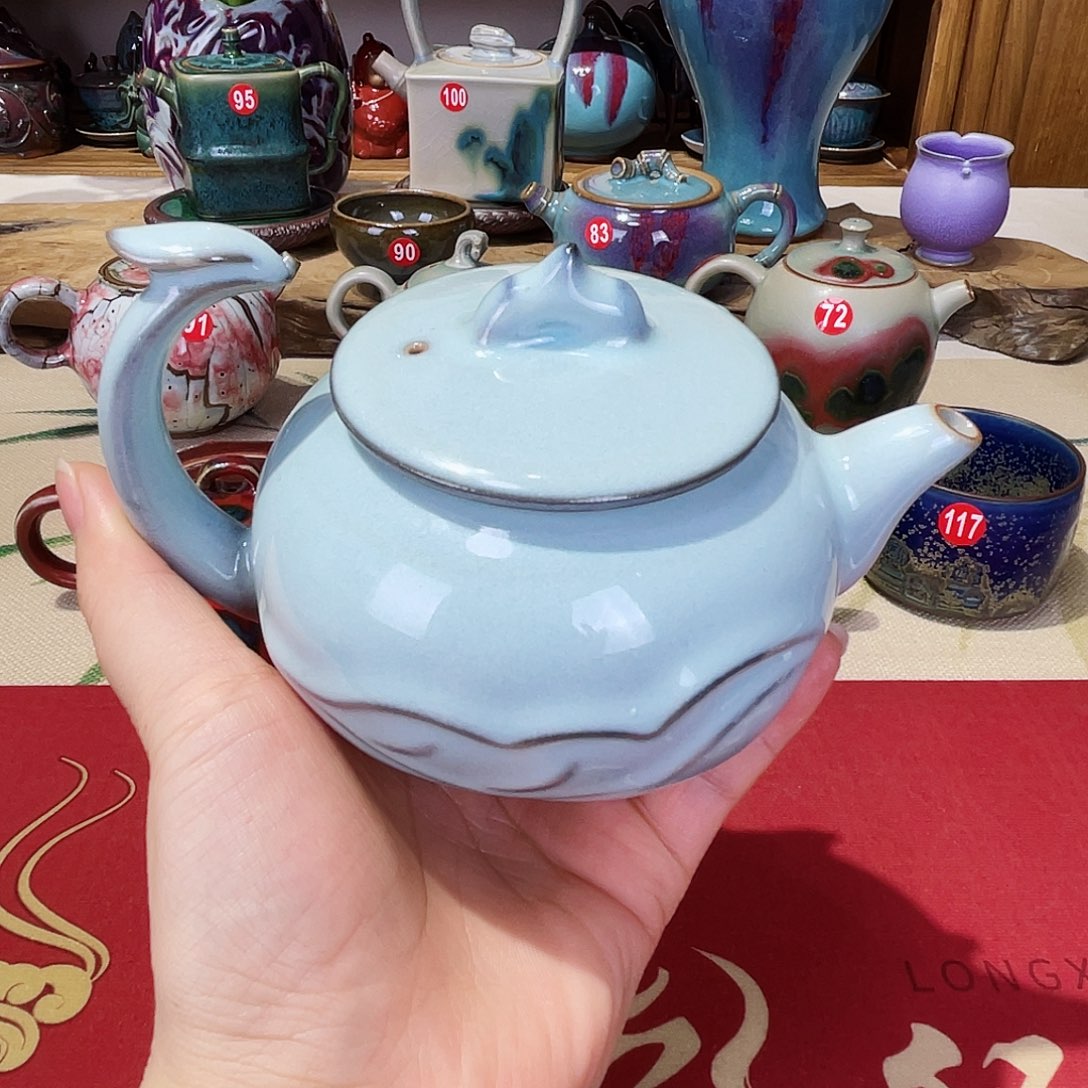 壶禹州钧瓷艺术作品