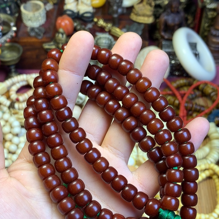 星月菩提吊坠藏传喜马拉雅艺术品