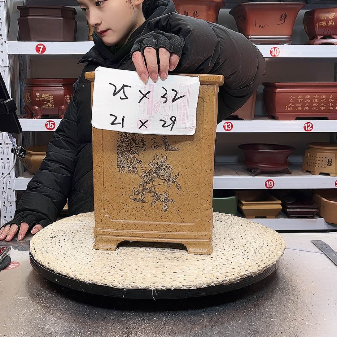 紫砂花盆紫砂花盆